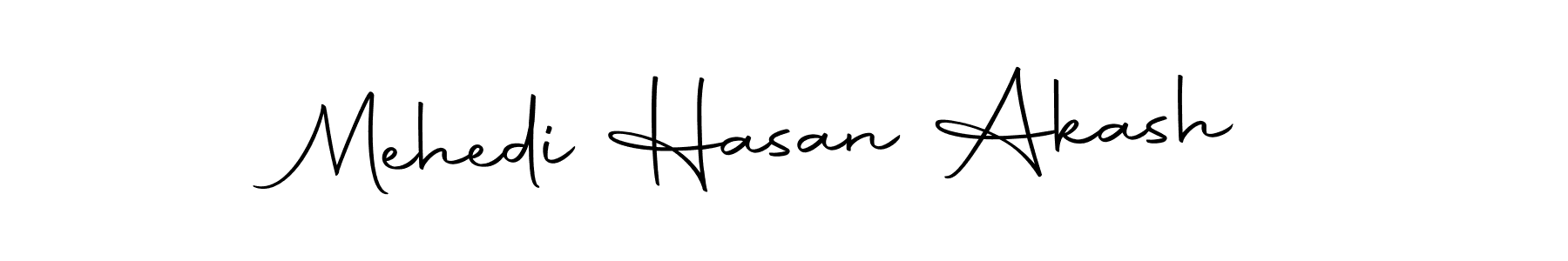 You should practise on your own different ways (Autography-DOLnW) to write your name (Mehedi Hasan Akash) in signature. don't let someone else do it for you. Mehedi Hasan Akash signature style 10 images and pictures png