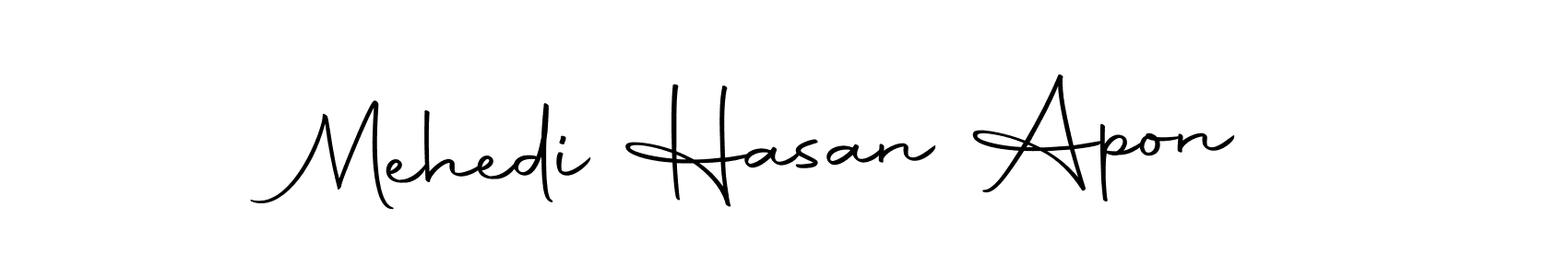Autography-DOLnW is a professional signature style that is perfect for those who want to add a touch of class to their signature. It is also a great choice for those who want to make their signature more unique. Get Mehedi Hasan Apon name to fancy signature for free. Mehedi Hasan Apon signature style 10 images and pictures png
