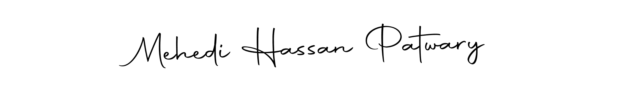 Create a beautiful signature design for name Mehedi Hassan Patwary. With this signature (Autography-DOLnW) fonts, you can make a handwritten signature for free. Mehedi Hassan Patwary signature style 10 images and pictures png