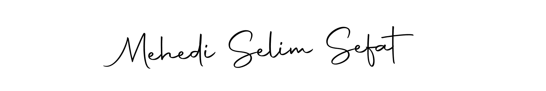 Make a beautiful signature design for name Mehedi Selim Sefat. Use this online signature maker to create a handwritten signature for free. Mehedi Selim Sefat signature style 10 images and pictures png