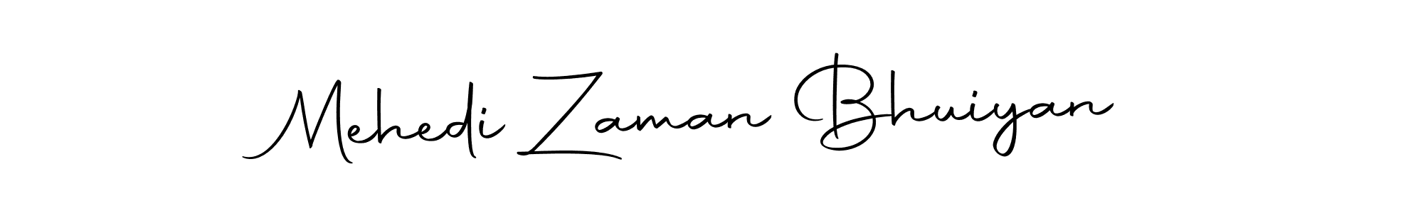 Make a beautiful signature design for name Mehedi Zaman Bhuiyan. Use this online signature maker to create a handwritten signature for free. Mehedi Zaman Bhuiyan signature style 10 images and pictures png