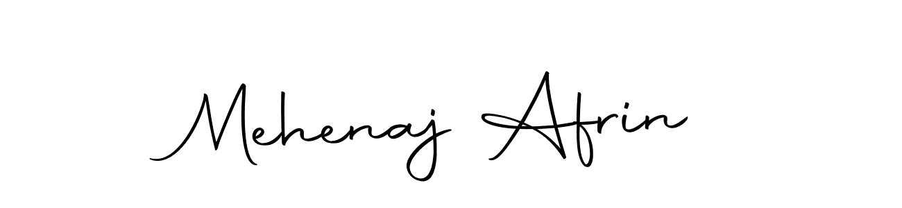Design your own signature with our free online signature maker. With this signature software, you can create a handwritten (Autography-DOLnW) signature for name Mehenaj Afrin. Mehenaj Afrin signature style 10 images and pictures png