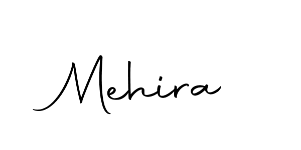 Create a beautiful signature design for name Mehira. With this signature (Autography-DOLnW) fonts, you can make a handwritten signature for free. Mehira signature style 10 images and pictures png