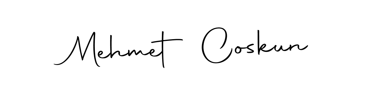 Use a signature maker to create a handwritten signature online. With this signature software, you can design (Autography-DOLnW) your own signature for name Mehmet Coskun. Mehmet Coskun signature style 10 images and pictures png