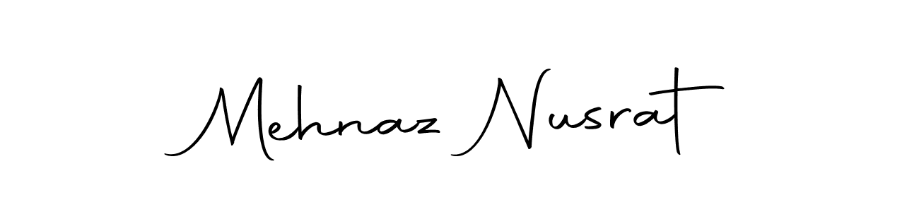 Make a beautiful signature design for name Mehnaz Nusrat. Use this online signature maker to create a handwritten signature for free. Mehnaz Nusrat signature style 10 images and pictures png