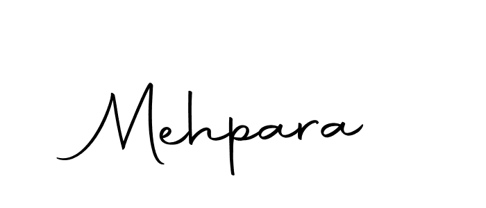 Make a beautiful signature design for name Mehpara. With this signature (Autography-DOLnW) style, you can create a handwritten signature for free. Mehpara signature style 10 images and pictures png