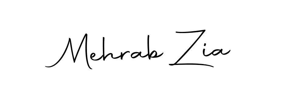 Make a beautiful signature design for name Mehrab Zia. Use this online signature maker to create a handwritten signature for free. Mehrab Zia signature style 10 images and pictures png