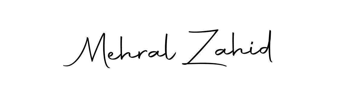 Use a signature maker to create a handwritten signature online. With this signature software, you can design (Autography-DOLnW) your own signature for name Mehral Zahid. Mehral Zahid signature style 10 images and pictures png