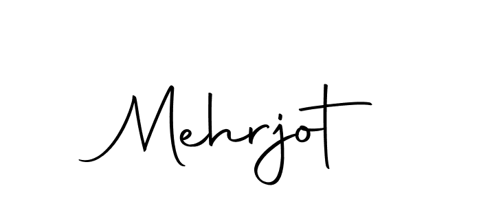 Make a beautiful signature design for name Mehrjot. With this signature (Autography-DOLnW) style, you can create a handwritten signature for free. Mehrjot signature style 10 images and pictures png