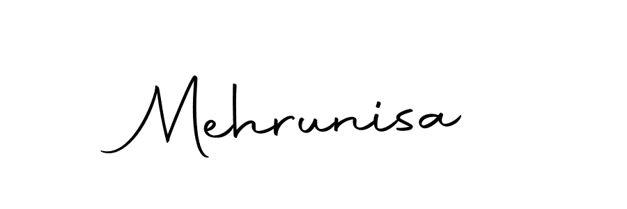 Mehrunisa stylish signature style. Best Handwritten Sign (Autography-DOLnW) for my name. Handwritten Signature Collection Ideas for my name Mehrunisa. Mehrunisa signature style 10 images and pictures png