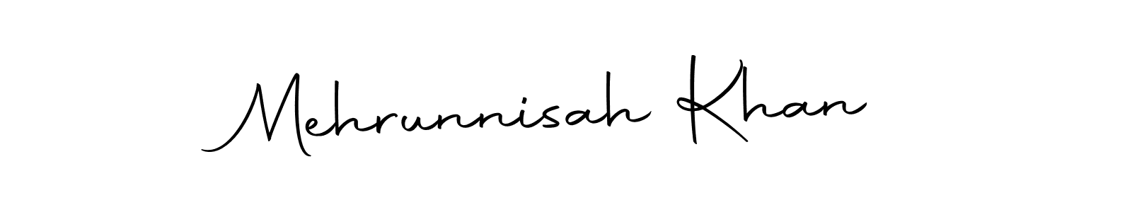 You should practise on your own different ways (Autography-DOLnW) to write your name (Mehrunnisah Khan) in signature. don't let someone else do it for you. Mehrunnisah Khan signature style 10 images and pictures png