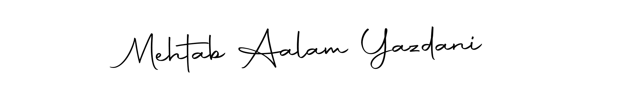 It looks lik you need a new signature style for name Mehtab Aalam Yazdani. Design unique handwritten (Autography-DOLnW) signature with our free signature maker in just a few clicks. Mehtab Aalam Yazdani signature style 10 images and pictures png