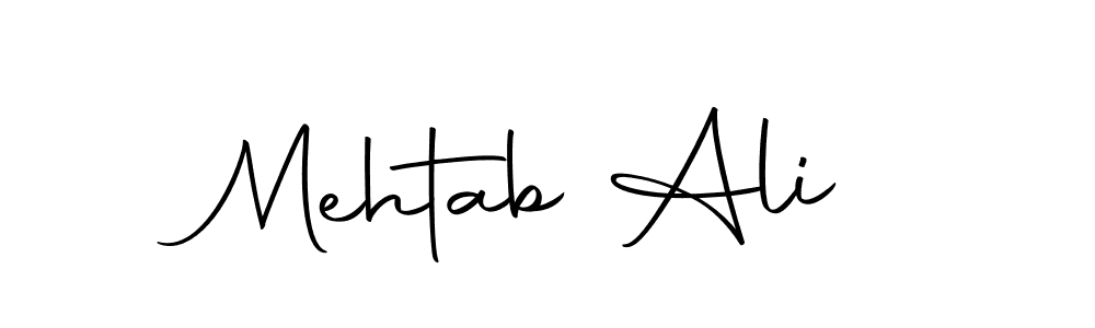 Make a beautiful signature design for name Mehtab Ali. With this signature (Autography-DOLnW) style, you can create a handwritten signature for free. Mehtab Ali signature style 10 images and pictures png