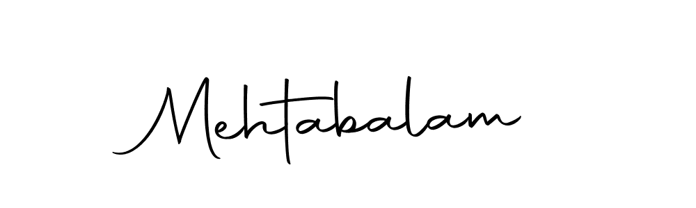 Make a beautiful signature design for name Mehtabalam. With this signature (Autography-DOLnW) style, you can create a handwritten signature for free. Mehtabalam signature style 10 images and pictures png