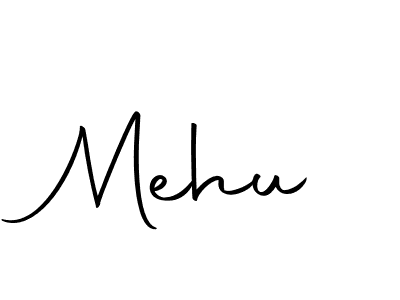 Mehu stylish signature style. Best Handwritten Sign (Autography-DOLnW) for my name. Handwritten Signature Collection Ideas for my name Mehu. Mehu signature style 10 images and pictures png