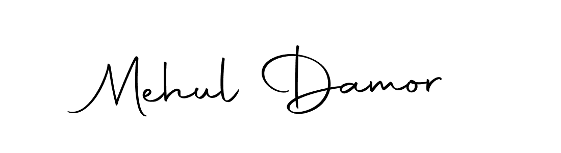 How to make Mehul Damor signature? Autography-DOLnW is a professional autograph style. Create handwritten signature for Mehul Damor name. Mehul Damor signature style 10 images and pictures png