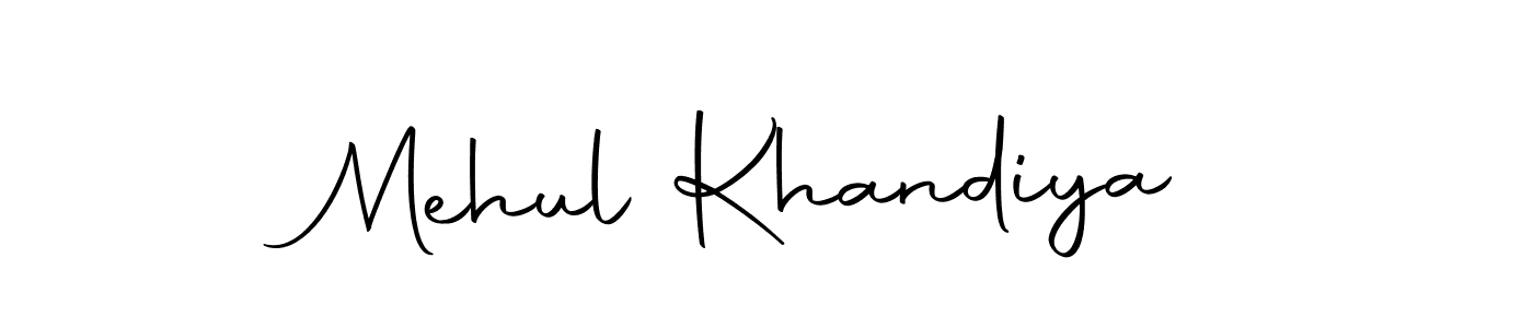 Make a short Mehul Khandiya signature style. Manage your documents anywhere anytime using Autography-DOLnW. Create and add eSignatures, submit forms, share and send files easily. Mehul Khandiya signature style 10 images and pictures png