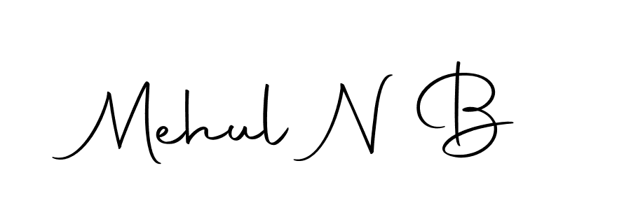 Also we have Mehul N B name is the best signature style. Create professional handwritten signature collection using Autography-DOLnW autograph style. Mehul N B signature style 10 images and pictures png