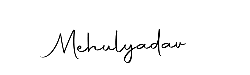 Make a beautiful signature design for name Mehulyadav. With this signature (Autography-DOLnW) style, you can create a handwritten signature for free. Mehulyadav signature style 10 images and pictures png