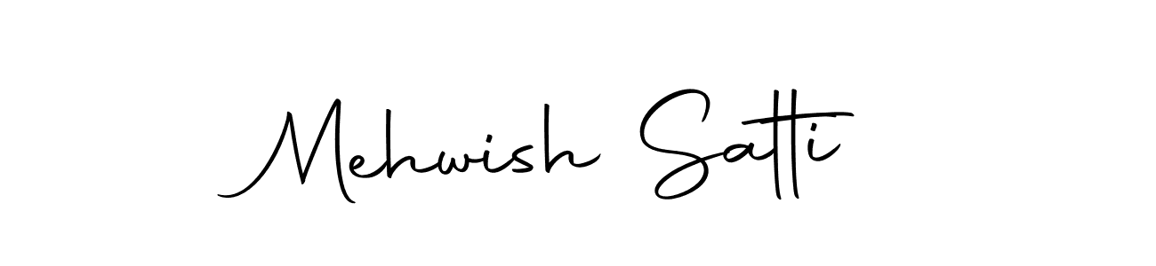 Use a signature maker to create a handwritten signature online. With this signature software, you can design (Autography-DOLnW) your own signature for name Mehwish Satti. Mehwish Satti signature style 10 images and pictures png