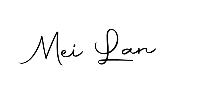 Design your own signature with our free online signature maker. With this signature software, you can create a handwritten (Autography-DOLnW) signature for name Mei Lan. Mei Lan signature style 10 images and pictures png