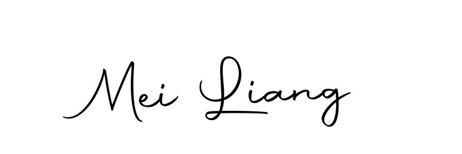 Make a beautiful signature design for name Mei Liang. With this signature (Autography-DOLnW) style, you can create a handwritten signature for free. Mei Liang signature style 10 images and pictures png