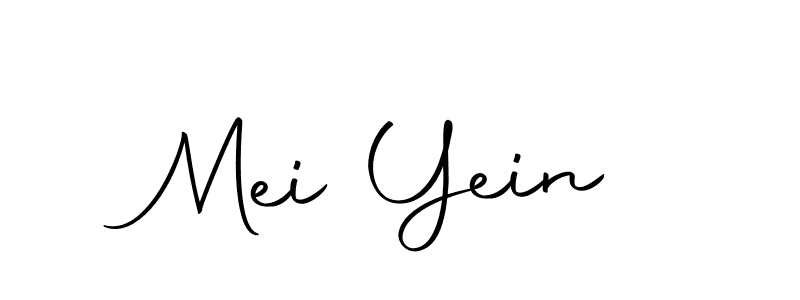Use a signature maker to create a handwritten signature online. With this signature software, you can design (Autography-DOLnW) your own signature for name Mei Yein. Mei Yein signature style 10 images and pictures png