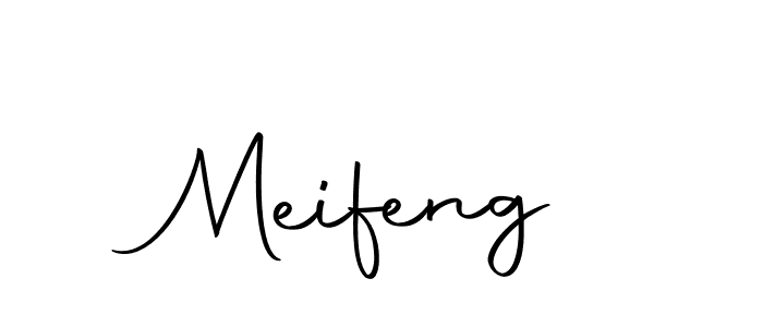 How to make Meifeng name signature. Use Autography-DOLnW style for creating short signs online. This is the latest handwritten sign. Meifeng signature style 10 images and pictures png