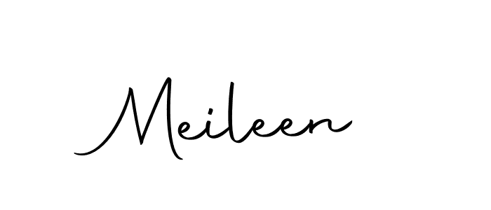 Create a beautiful signature design for name Meileen. With this signature (Autography-DOLnW) fonts, you can make a handwritten signature for free. Meileen signature style 10 images and pictures png