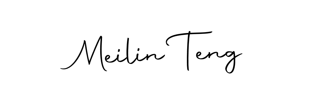 Also we have Meilin Teng name is the best signature style. Create professional handwritten signature collection using Autography-DOLnW autograph style. Meilin Teng signature style 10 images and pictures png