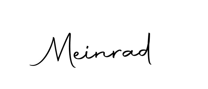 Create a beautiful signature design for name Meinrad. With this signature (Autography-DOLnW) fonts, you can make a handwritten signature for free. Meinrad signature style 10 images and pictures png