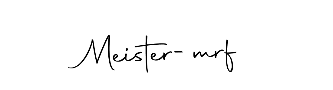 You should practise on your own different ways (Autography-DOLnW) to write your name (Meister-mrf) in signature. don't let someone else do it for you. Meister-mrf signature style 10 images and pictures png