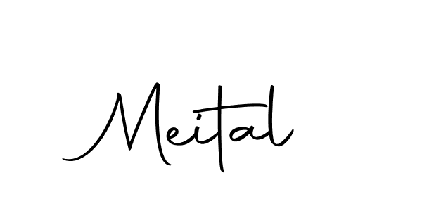 How to make Meital signature? Autography-DOLnW is a professional autograph style. Create handwritten signature for Meital name. Meital signature style 10 images and pictures png