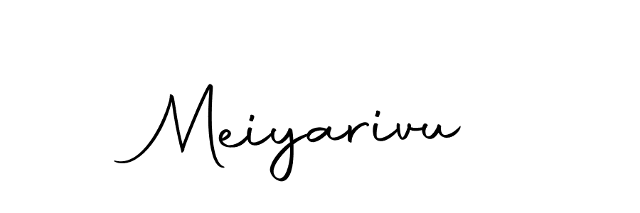 How to make Meiyarivu name signature. Use Autography-DOLnW style for creating short signs online. This is the latest handwritten sign. Meiyarivu signature style 10 images and pictures png