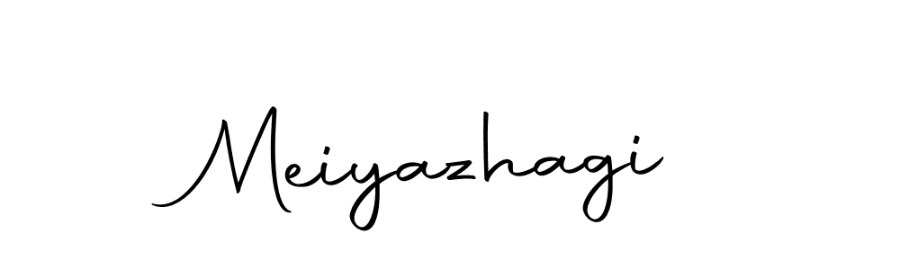 Also we have Meiyazhagi name is the best signature style. Create professional handwritten signature collection using Autography-DOLnW autograph style. Meiyazhagi signature style 10 images and pictures png