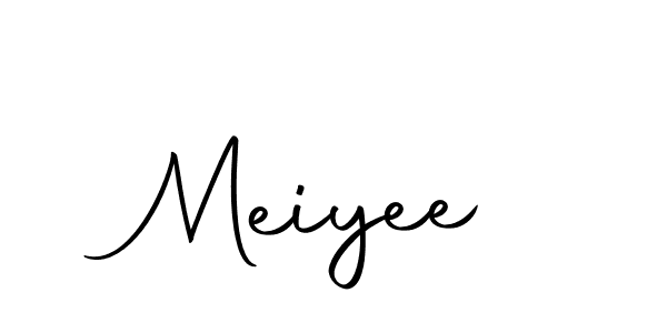 How to make Meiyee signature? Autography-DOLnW is a professional autograph style. Create handwritten signature for Meiyee name. Meiyee signature style 10 images and pictures png