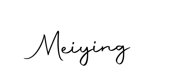 You should practise on your own different ways (Autography-DOLnW) to write your name (Meiying) in signature. don't let someone else do it for you. Meiying signature style 10 images and pictures png