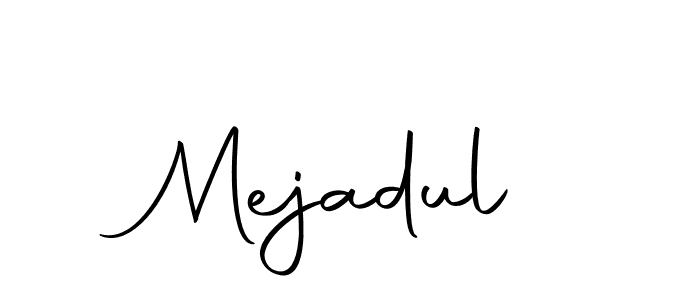 Make a beautiful signature design for name Mejadul. With this signature (Autography-DOLnW) style, you can create a handwritten signature for free. Mejadul signature style 10 images and pictures png