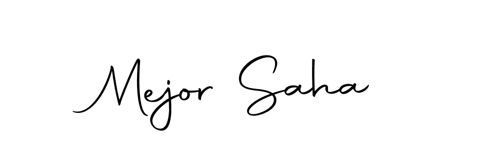 if you are searching for the best signature style for your name Mejor Saha. so please give up your signature search. here we have designed multiple signature styles  using Autography-DOLnW. Mejor Saha signature style 10 images and pictures png