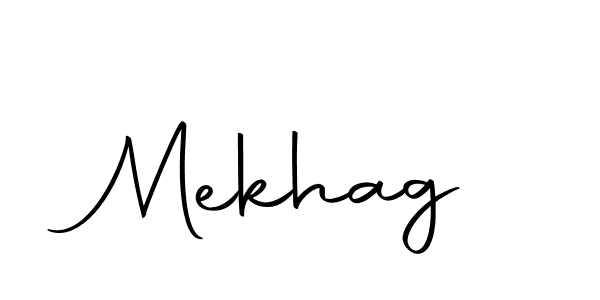Design your own signature with our free online signature maker. With this signature software, you can create a handwritten (Autography-DOLnW) signature for name Mekhag. Mekhag signature style 10 images and pictures png