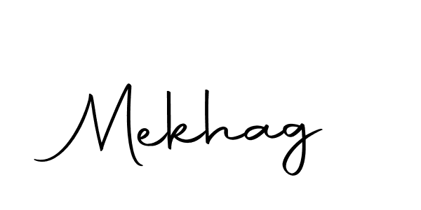 Design your own signature with our free online signature maker. With this signature software, you can create a handwritten (Autography-DOLnW) signature for name Mekhag. Mekhag signature style 10 images and pictures png