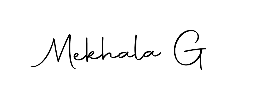 Make a beautiful signature design for name Mekhala G. With this signature (Autography-DOLnW) style, you can create a handwritten signature for free. Mekhala G signature style 10 images and pictures png