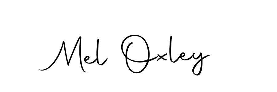 Create a beautiful signature design for name Mel Oxley. With this signature (Autography-DOLnW) fonts, you can make a handwritten signature for free. Mel Oxley signature style 10 images and pictures png