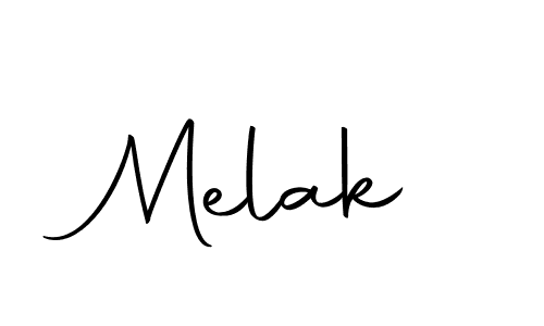 Use a signature maker to create a handwritten signature online. With this signature software, you can design (Autography-DOLnW) your own signature for name Melak. Melak signature style 10 images and pictures png