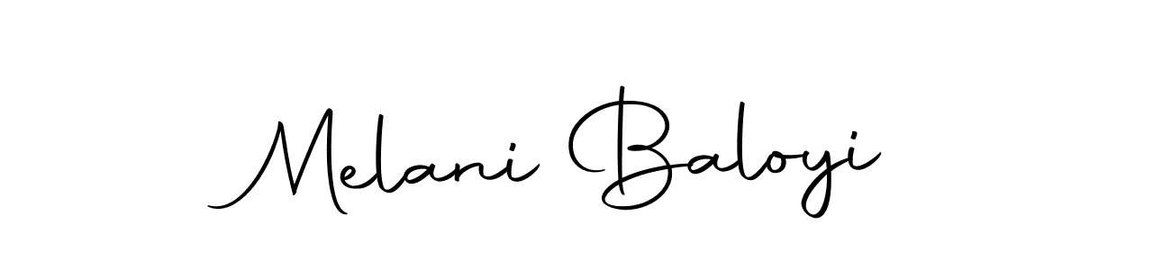 Melani Baloyi stylish signature style. Best Handwritten Sign (Autography-DOLnW) for my name. Handwritten Signature Collection Ideas for my name Melani Baloyi. Melani Baloyi signature style 10 images and pictures png
