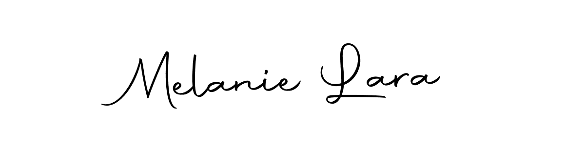 Melanie Lara stylish signature style. Best Handwritten Sign (Autography-DOLnW) for my name. Handwritten Signature Collection Ideas for my name Melanie Lara. Melanie Lara signature style 10 images and pictures png