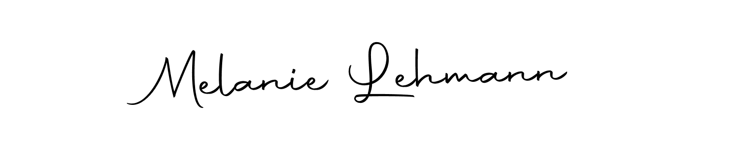 Make a beautiful signature design for name Melanie Lehmann. With this signature (Autography-DOLnW) style, you can create a handwritten signature for free. Melanie Lehmann signature style 10 images and pictures png