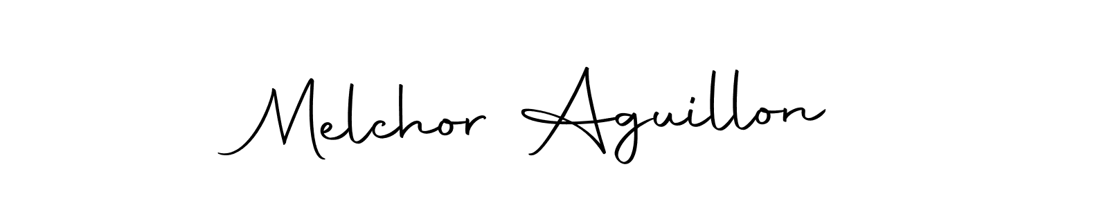 if you are searching for the best signature style for your name Melchor Aguillon. so please give up your signature search. here we have designed multiple signature styles  using Autography-DOLnW. Melchor Aguillon signature style 10 images and pictures png
