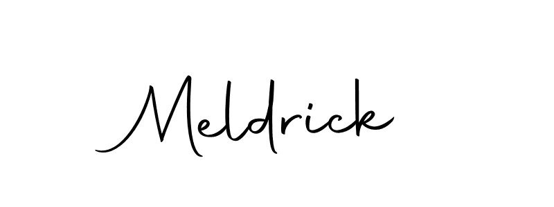 Also we have Meldrick name is the best signature style. Create professional handwritten signature collection using Autography-DOLnW autograph style. Meldrick signature style 10 images and pictures png