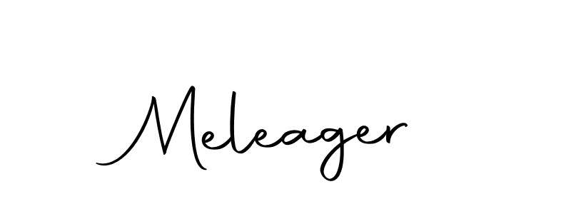 Create a beautiful signature design for name Meleager. With this signature (Autography-DOLnW) fonts, you can make a handwritten signature for free. Meleager signature style 10 images and pictures png